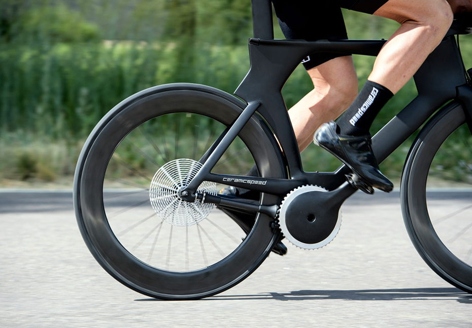 driven chainless bicycle