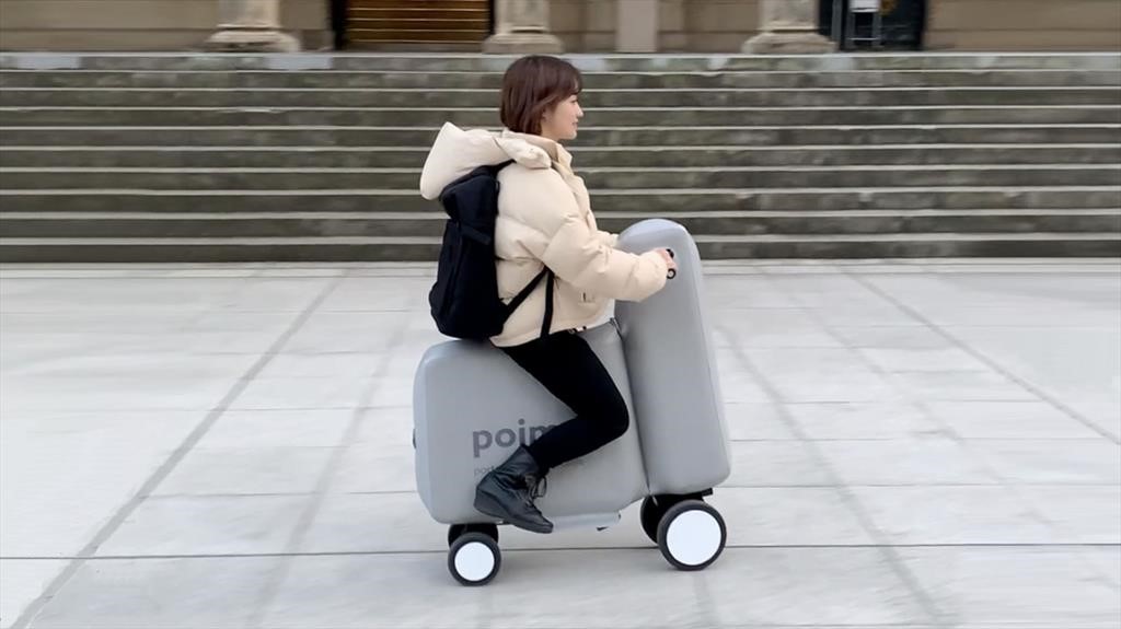 poimo japan inflatable scooter