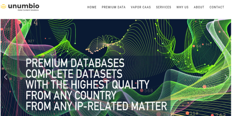 Home page of Unumbio.