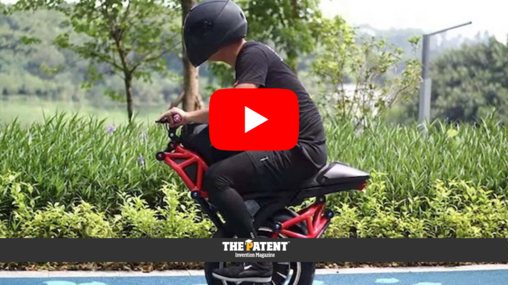 one-wheeled motorbike